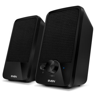 Акустическая система Sven 312, черная черный 2x2Вт,USB