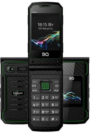 Сотовый телефон BQ M-2822 Dragon Black Green