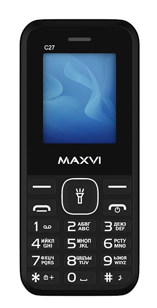 Сотовый телефон MAXVI C27 Black