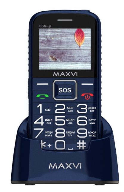Сотовый телефон MAXVI   B5  DS up Blue