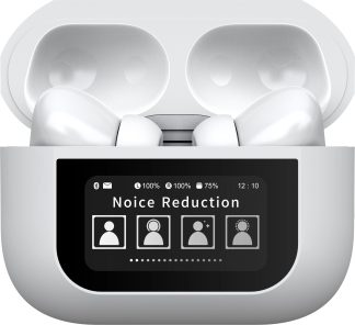 Bluetooth наушники Defender Twins 999 ANC, белые TWS