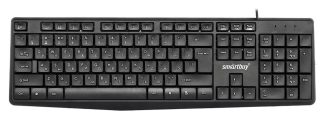 Клавиатура проводная Smartbuy ONE 220 USB черная SBK-220U-K