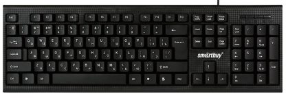 Клавиатура проводная Smartbuy ONE 115 черная SBK-115-K / кабель 1,35м