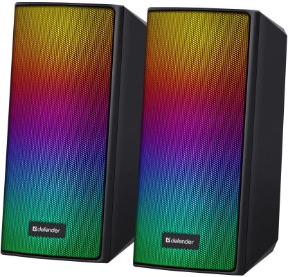 Акустическая система Defender Spitfire 6 Вт 6 Вт, Bluetooth, BT/light, питание от USB, 2.0