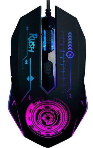 Мышь игровая Smartbuy RUSH 727 черная Mission SBM-727G-K
