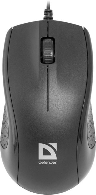 Мышь проводная Defender Optimum MB-160 USB черный 1000 dpi