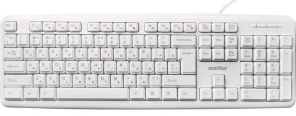 Клавиатура проводная Smartbuy ONE 210 USB белая SBK-210U-W