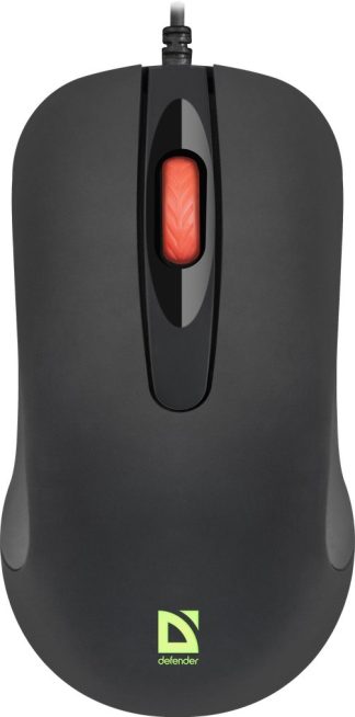Мышь проводная Defender Ultra Classic MB-280 1000 dpi / 3 кнопки / 7 цветов подсветки