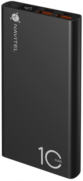 Аккумулятор внешний Navitel (PWR10 AL) черный 10000 mAh,
