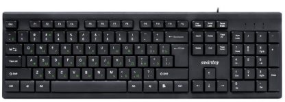 Клавиатура проводная Smartbuy ONE 114 USB черная SBK-114-K /  кабель 1,5м
