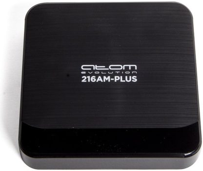 Смарт-ТВ приставка ATOM-216AM-PLUS ЭДО Android TV Box / Amlogic S905W2 / 2/16Gb